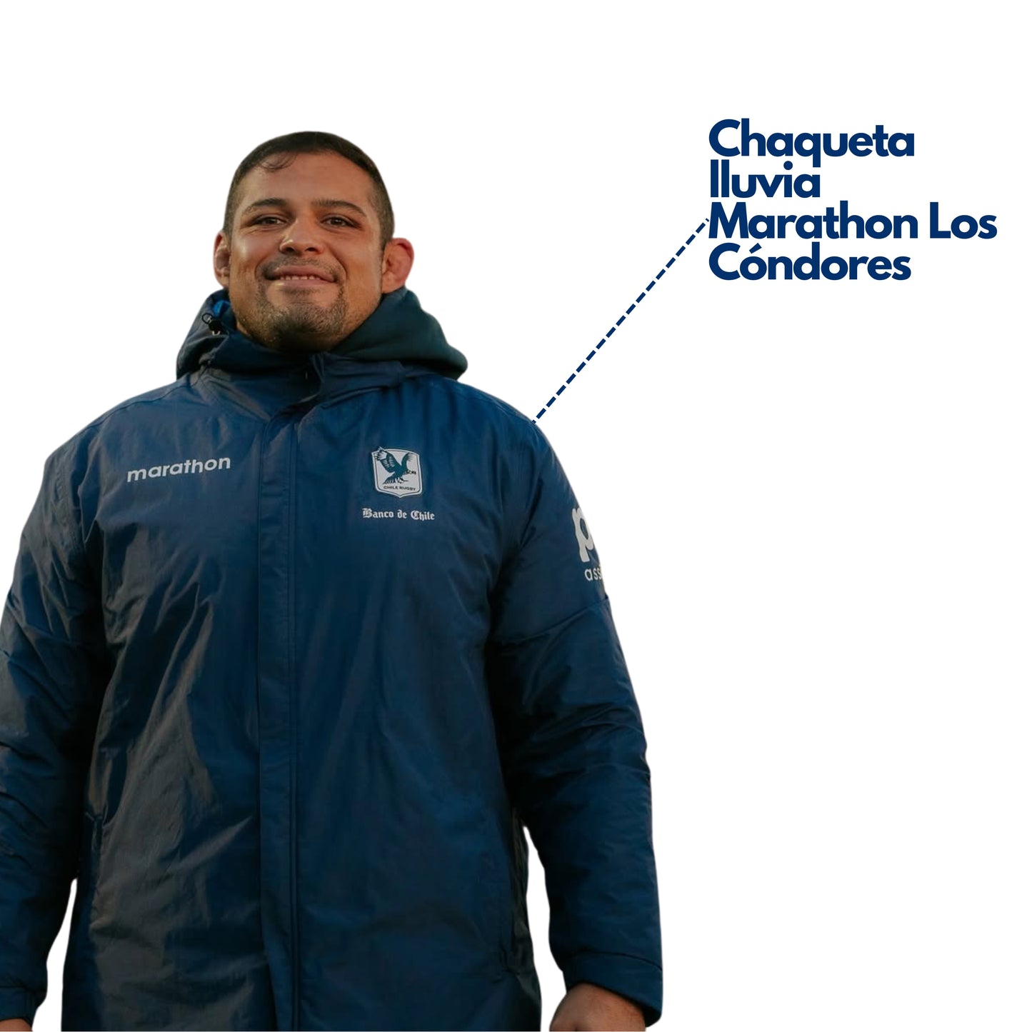 Chaqueta lluvia Los Cóndores Marathon