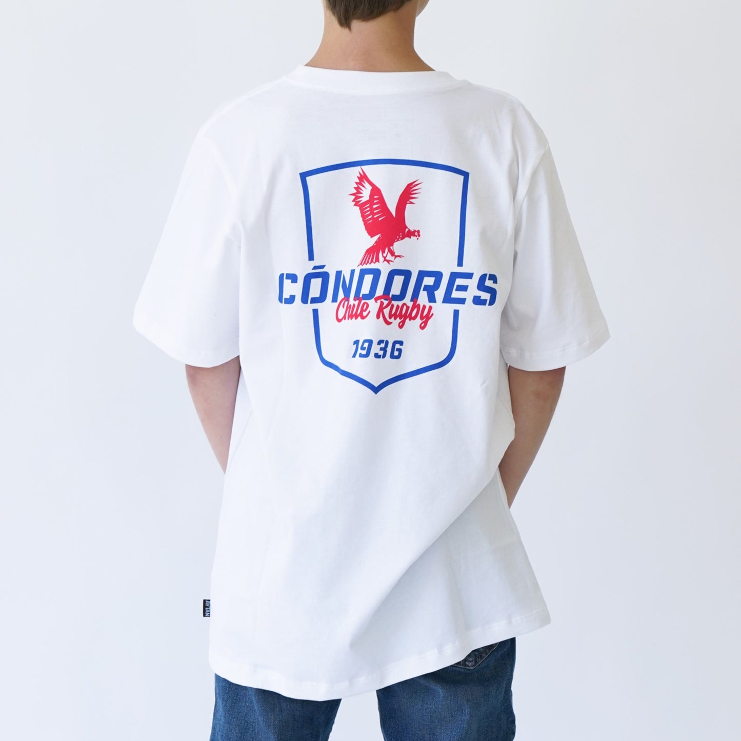 Polera Urbana Cóndores Anakena Niños BLANCA