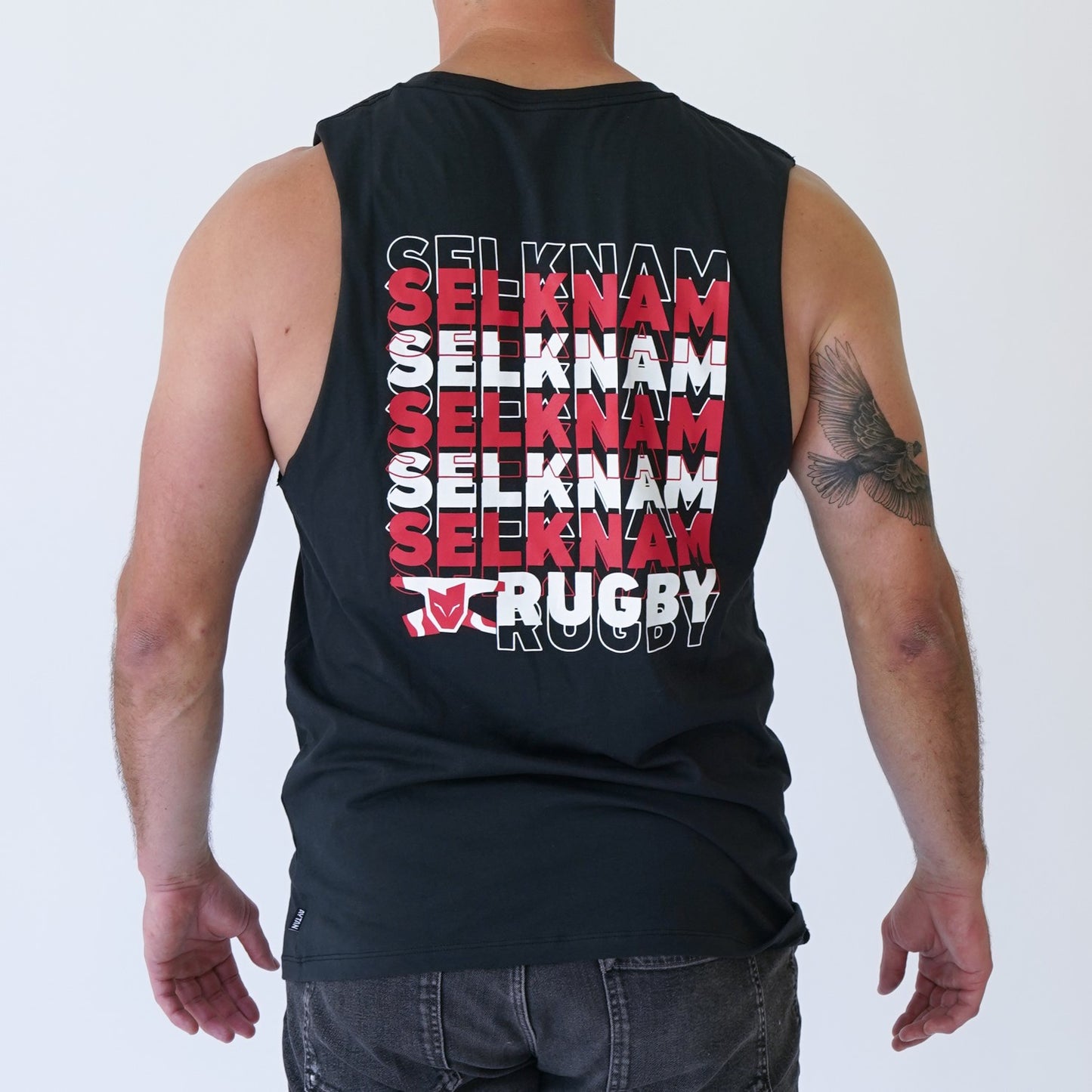 Polera Musculosa Urbana Selknam POP 24 NEGRA