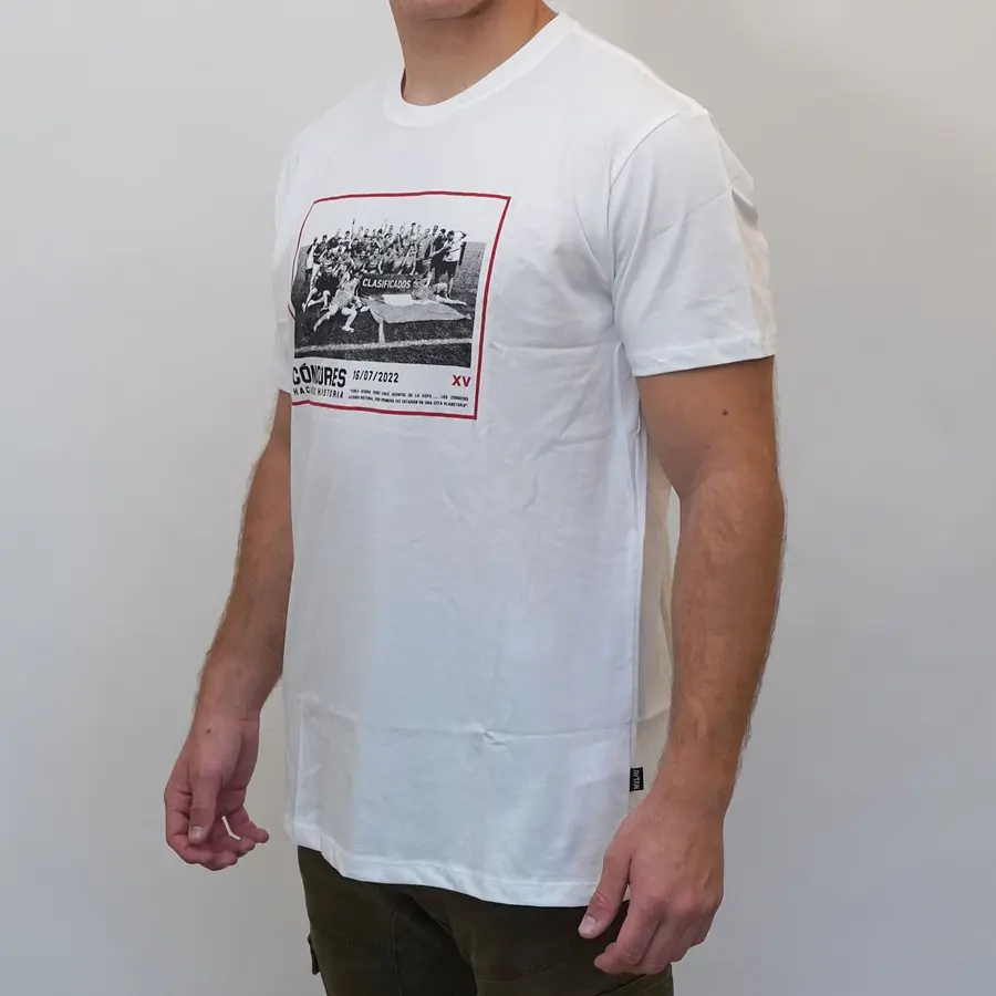 Polera Urbana Cóndores Clasificados BLANCA