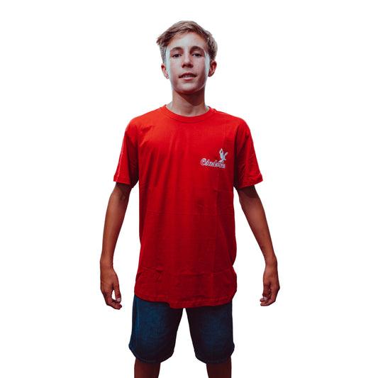 Polera Urbana Niños Cóndores Cancha Roja