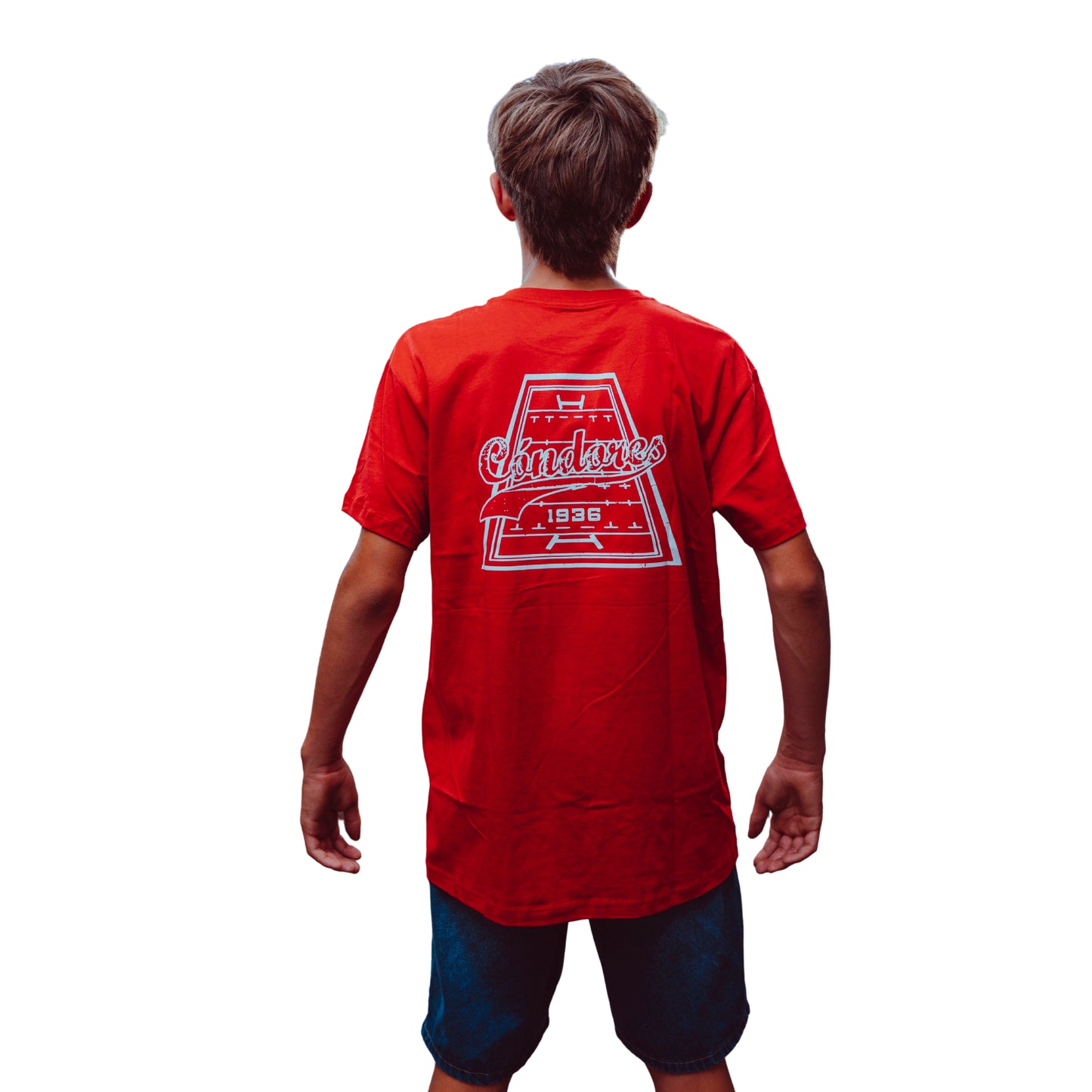 Polera Urbana Niños Cóndores Cancha Roja