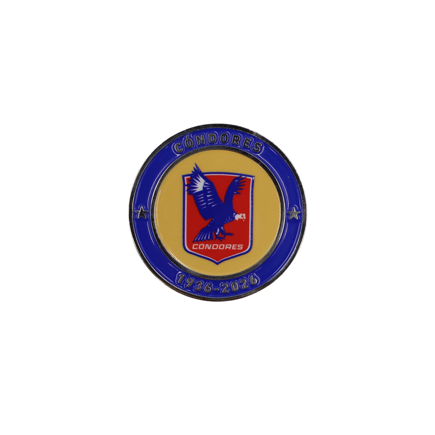 Moneda Colección 90 años Logo Los Cóndores