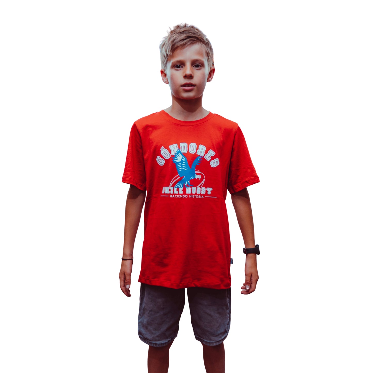 Polera Urbana Niños Haciendo Historia 2026 Roja