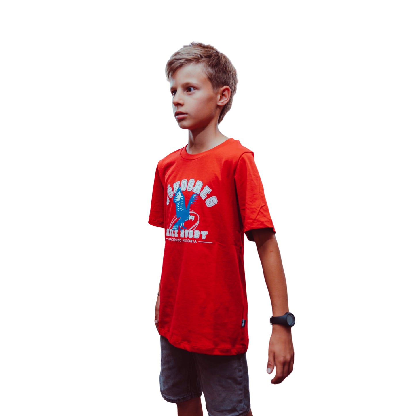 Polera Urbana Niños Haciendo Historia 2026 Roja