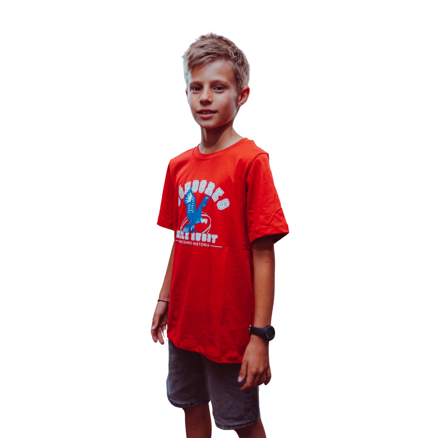 Polera Urbana Niños Haciendo Historia 2026 Roja