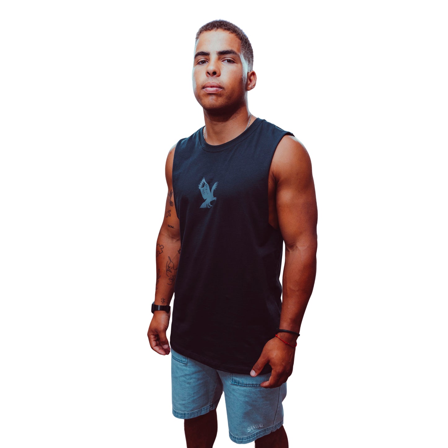 Polera Musculosa Cóndores 2026 Negra