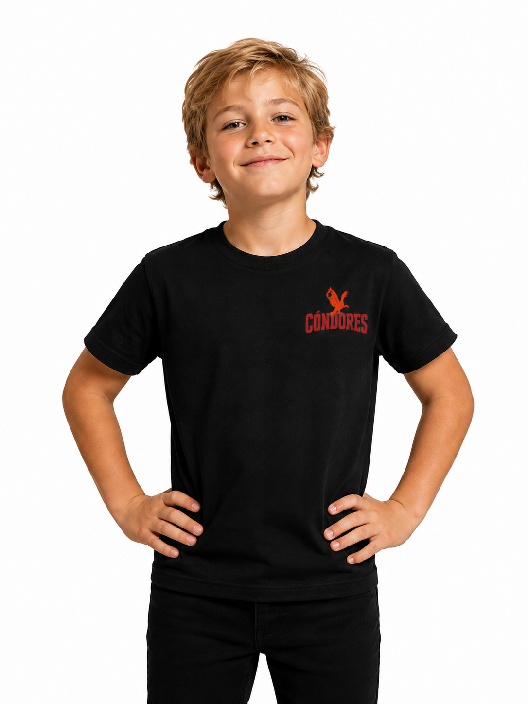 Polera Urbana Niños Cóndores Sangre Roja
