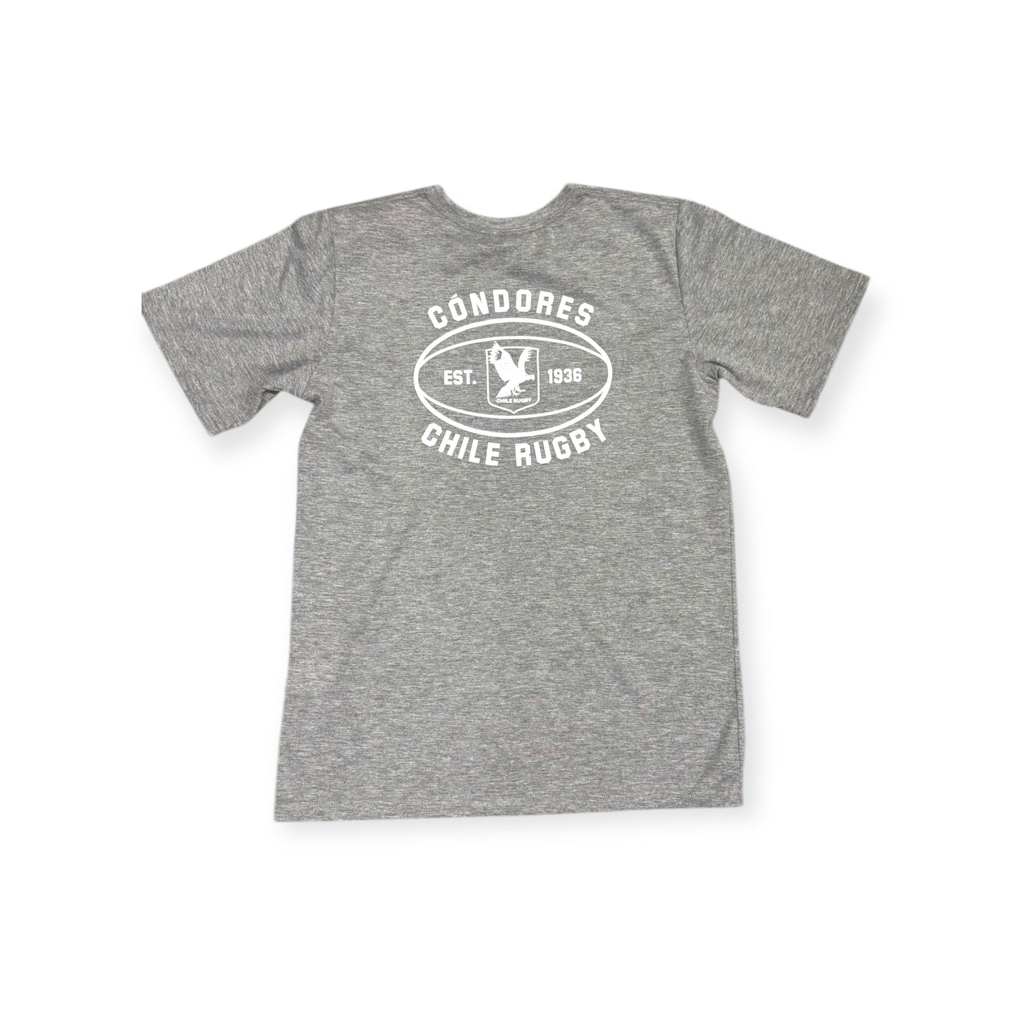 Polera Urbana Cóndores Pelota Gris Niño