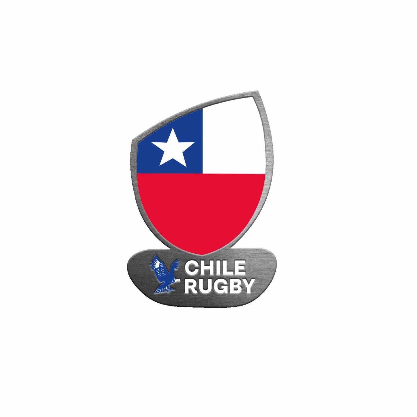 Pin Chile Rugby Metalico